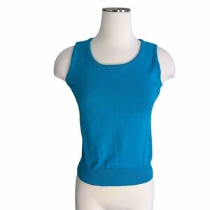 Talbots Petites Women’s Vibrant Blue Tank Top Size P
